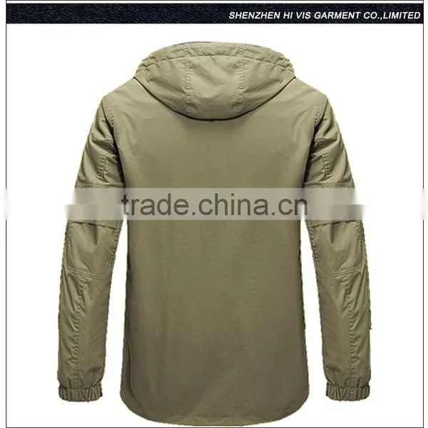High Quality Double Zipper Winter Windproof Jacket photo-5