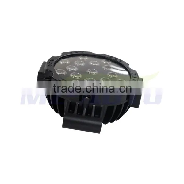 MZ T51W LED Work Light Off Road Light 7 Inch Round 4x4 EPISTAR Black Red JEEP Led Lighting China Factory Outdoor LED Headlights photo-4