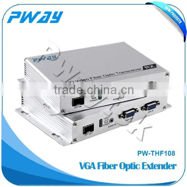 1080P Long Range 10km VGA to Fiber Optic Extender With Audio photo-4