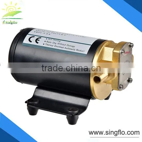 Singflo 12v 14LPM/3.68GPM rotary gear pump/diesel fuel primer pump