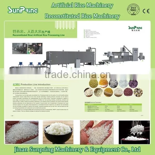 Puffed Artificial Rice Extrusion Machine photo-4