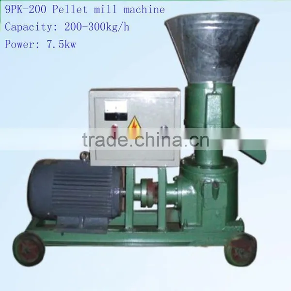 9PK-200 China Manufacturer Small Animal Feed Pellet Mill