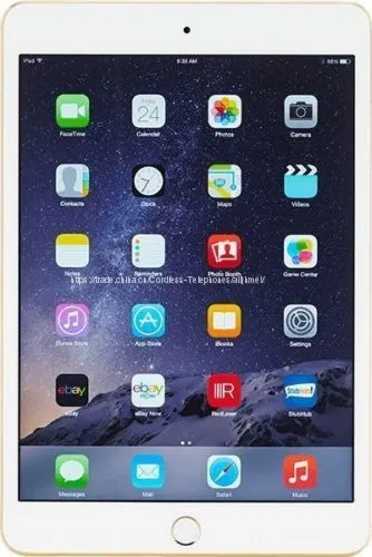 New Apple IPad Mini 3, Wi-Fi + Cellular Unlocked, 7.9in-Gold-MH3G2LL/A