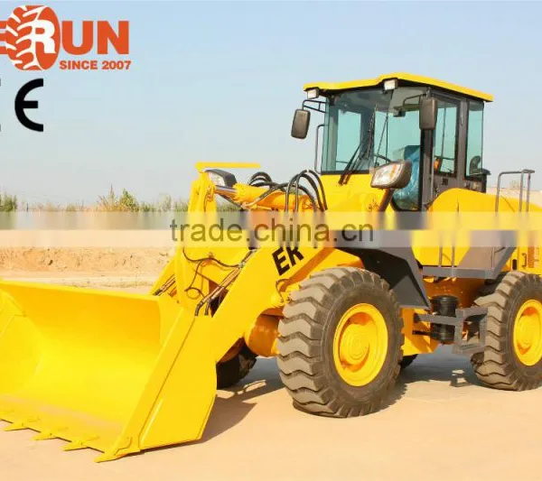 3 Ton Everun Brand New Front End Loader With Sweeper For Sale photo-3