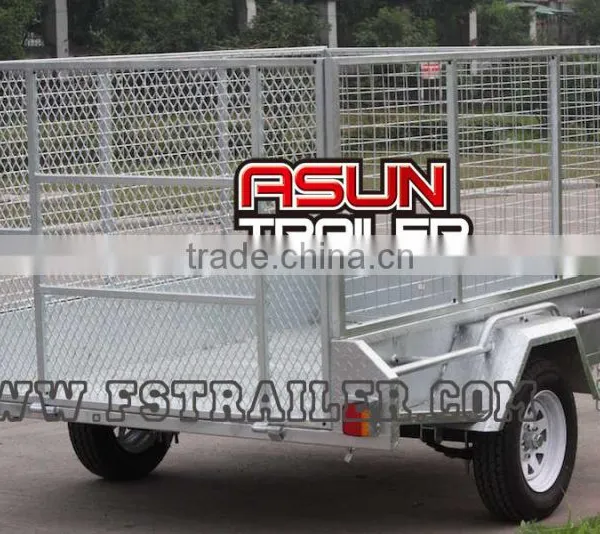 Fully Welded Cage Trailer With Ramp (8x5'/ADR/Hot Dip Gal) 2017 photo-2