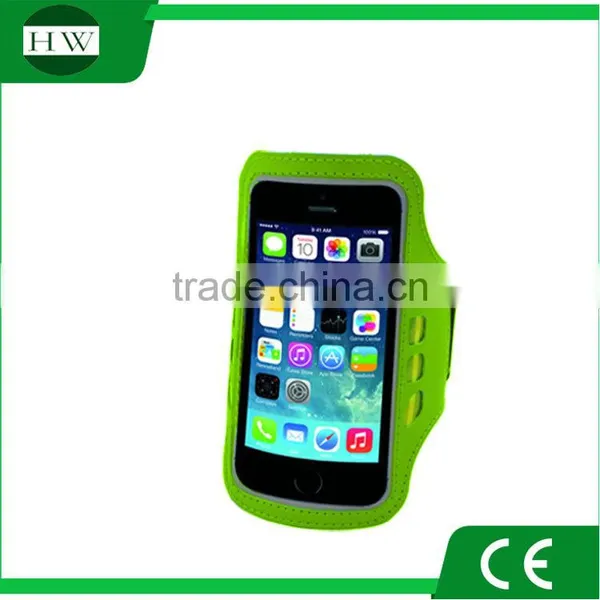 Led Pvc Logo Printed Sport Jogging Running Waterproof Smartphone Mobile Phone Bag Arm Band Armband for Ihpone 6 Plus/Samsung photo-3