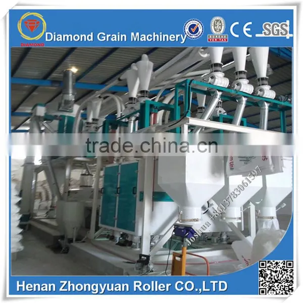 50t/d Maize Corn Wheat Flour Mill Plant With Reasonable Price photo-5