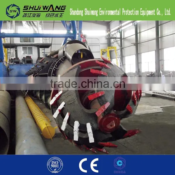 High Quality Hydraulic Cutter Head Suction Pontoon Dredger Sale photo-4
