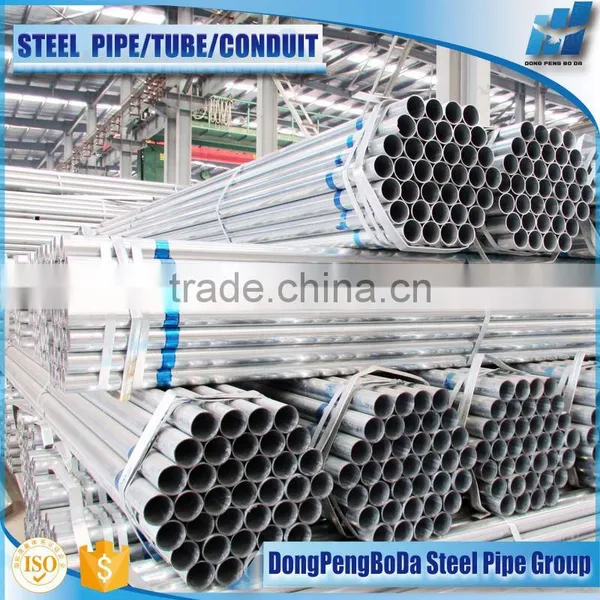 2.5 Inch no Burr Steel Round gi Pipe 6m Length photo-2