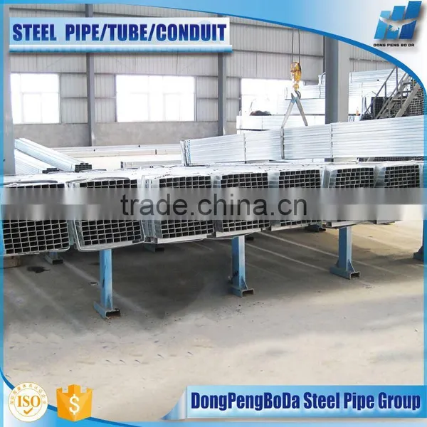 100x100x1.2mm Pre Galvanized Square Steel Tube photo-2