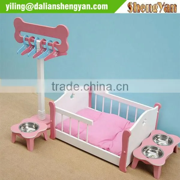 Homemade Low Price Wooden Frame Dog Beds photo-5