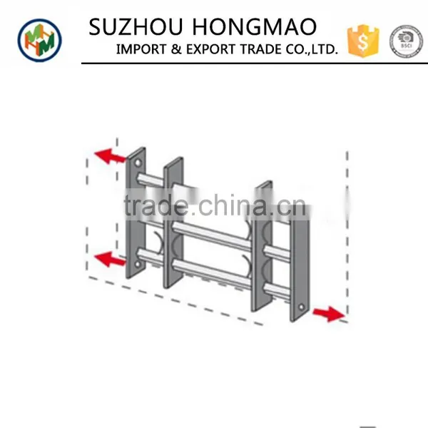 Simple Stretchable Stainless Steel Window Grill Design photo-3