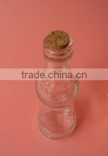 40ml Cheap Flint Mini Glass Cork Bottle photo-2