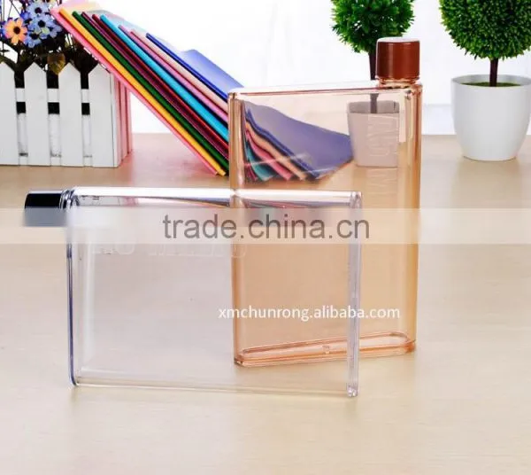 Clear Notebook Shape Plastic Drinking Water Bottle photo-4