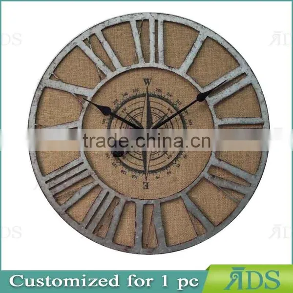 Motorcycle Shape Metal Rustic Standing Clock photo-4