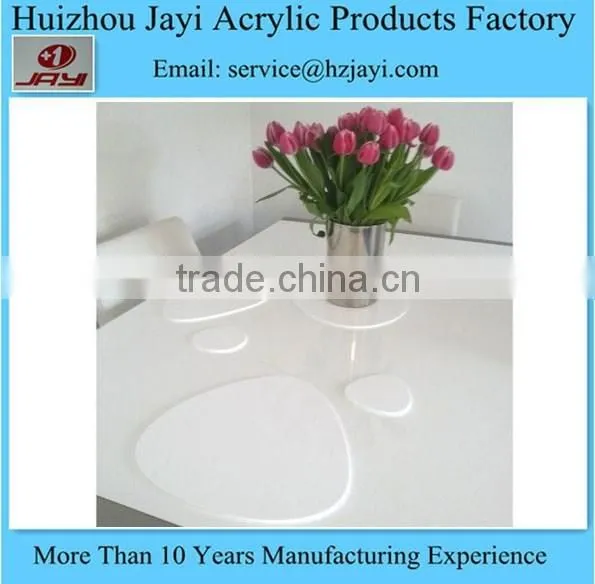 JYPM-002China Supplier Wholesale Acrylic Round Placemat/anti Slip Placemat/blank Placemat photo-5