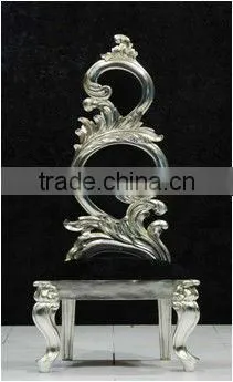 High Back Silver Leaf With Fabric Furniture photo-2