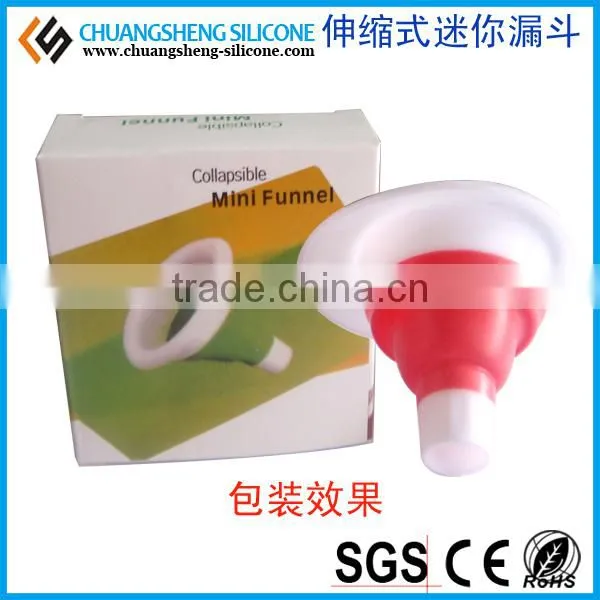Foldable Silicone Oil Funnel, Wine Funnel, Water Funnel photo-6