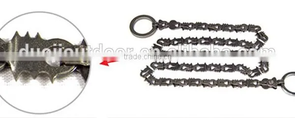 Bushcraft Equipment Chain Saw Banboo Saw Model#DJCS Camp Saw Wood Saw Multifunction Saw photo-3