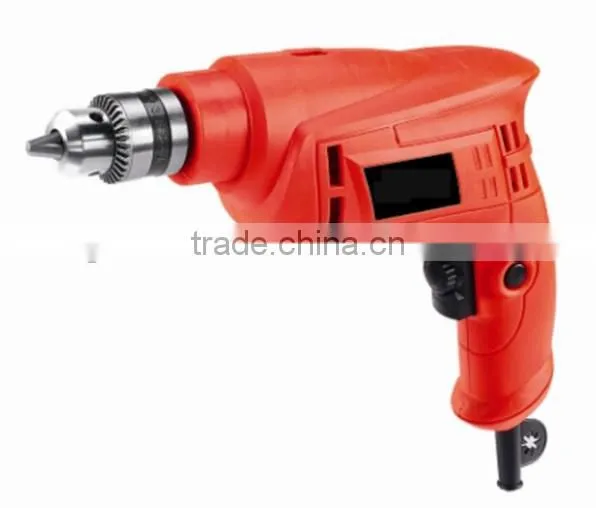 India Hot Sale 350w 10mm PowerCraft Hobby Hand Held Drilling Drill Machine Portable Mini Electric Drill photo-6
