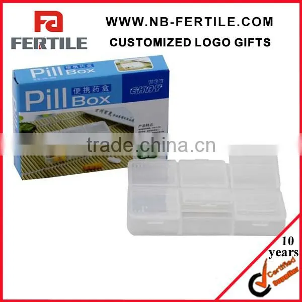 WSY 235069/235072 POCKET PLASTIC TRAVEL PILL ORGANIZER/BOX photo-2