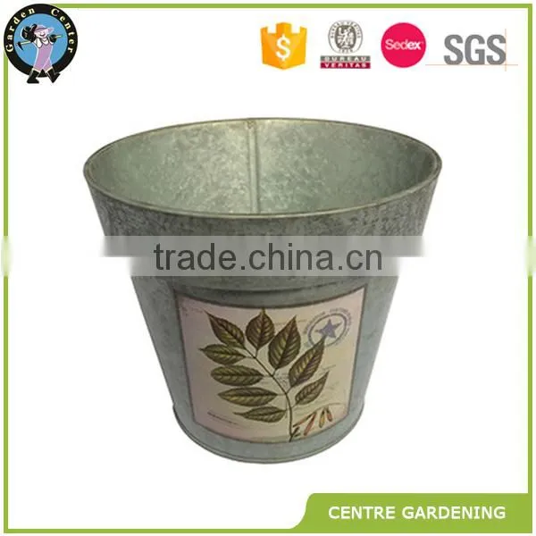 Hand Painted Metal Flower Pots&Planters photo-2