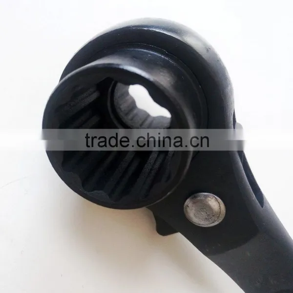 Phosphating finish tapered spanner ratchet podger wrench