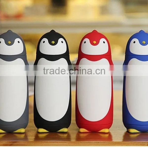 High Quality and Colorful Penguin Shape Bottle Water Bottle for Kids photo-5