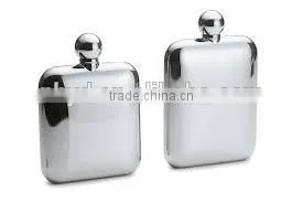 2016 Outdoor New Hip Flask 6oz Mini Stainless Steel Hip Flask Round Medium photo-5