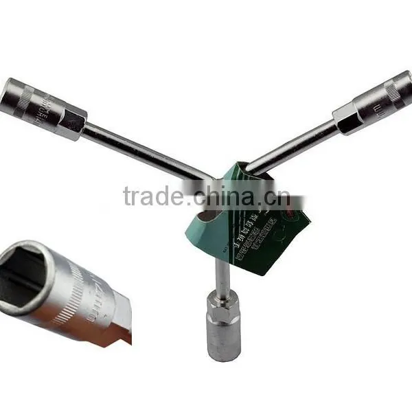 BERRYLION 12mm, 14mm, 17mm Three Triangle Socket Hex Head Wrench Cross Wrench for Sale photo-3