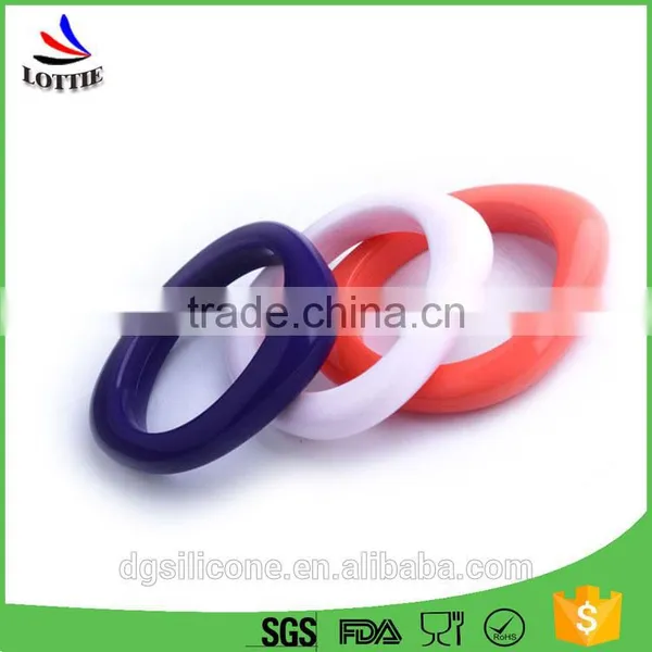 China Manufacturer BPA Free Silicone Wristbands 100% Food Grade Silicone Wrist Band photo-6
