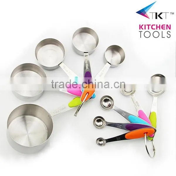 Hight Quality 5pcs Measuring Cups With Silicone Handle photo-3