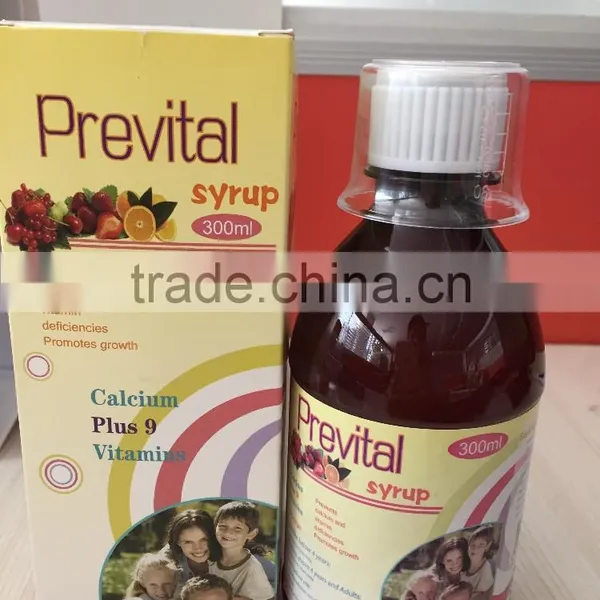 Prevital Syrup, Calcium Plus 9 VItamins photo-2