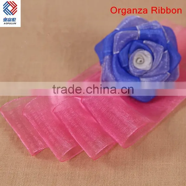 Colorful Organza Ribbon for Bows Making photo-6