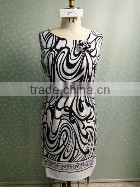 2015 Women Casual Dresses With Flower
