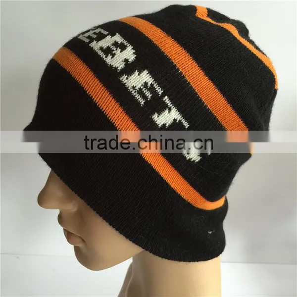 Fashion New Winter Computer OEM LOGO Adult Beanie Hat Knitted Factory Maker photo-3