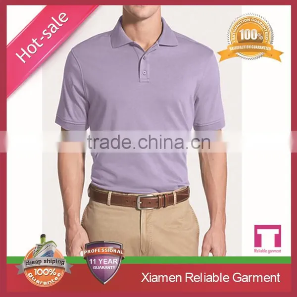 2016 OEM New Arrival Attractive Embroidery Double Mercerized Cotton Polo Shirt China Supplier photo-5