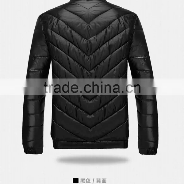 Factory Offer Custom Made Cheap but High Quality Men Fashion Winter Down Garment photo-2