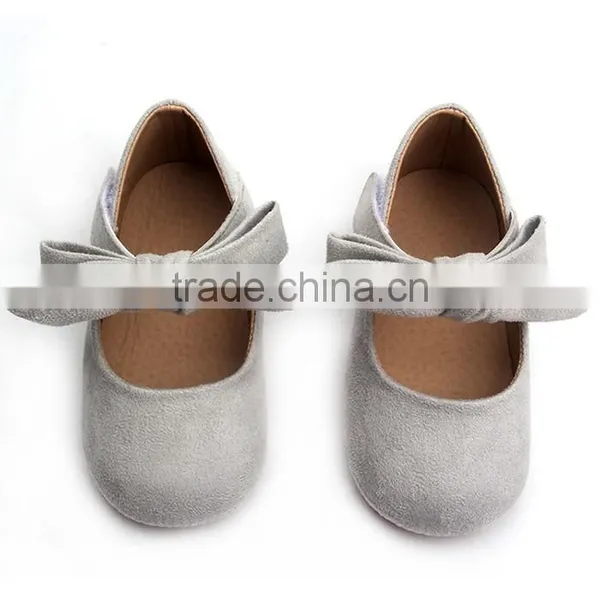 Tan Baby Rubber Sole Shoes Mary Jane Leather Baby Shoes photo-5