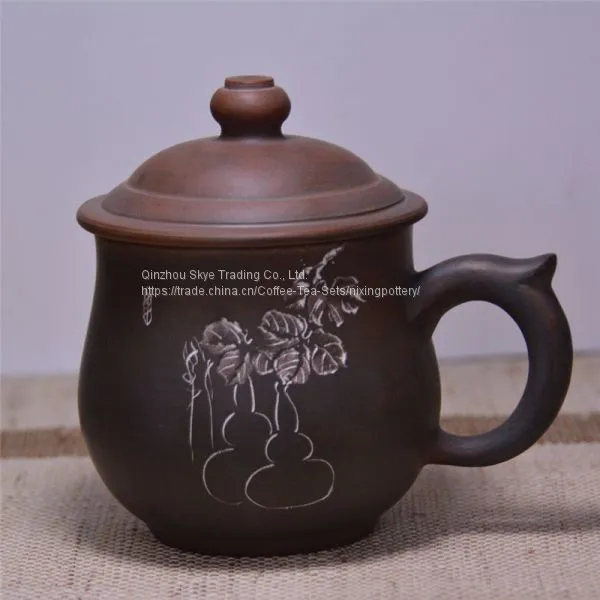 Новый дизайн. Ручной фарфоровый чайный сервис с чашками photo-4
