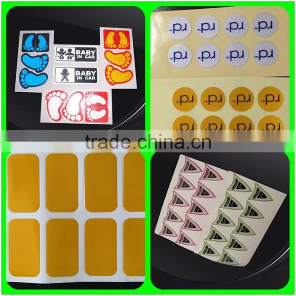 Colorful Reflective Safety Sticker for Bicycle Helmet photo-2