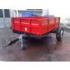 Red Color ATV Farm Agricultural Trailer photo-2