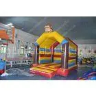 Attractive 0.55mm PVC / Oxford Inflatable Bounce House , Inflatable Fun World