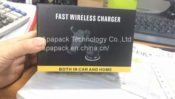 Metal Air Vent Car Holder With Wireless Fast Charger photo-3