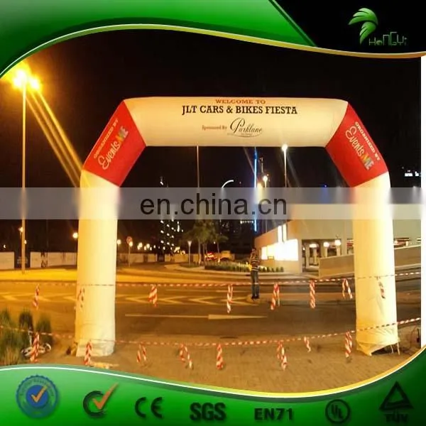 Outdoor Advertising Inflatable Finish Line Arch Inflatable, Air Tight Arch Inflatable Sport Event Arch For 2016 photo-2