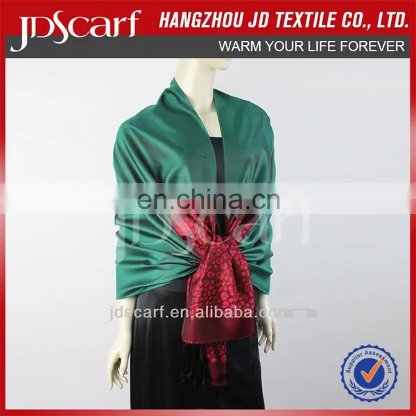 Quality Silk Fabrics for Scarves JDS-131# Elegant Luster and Soft Silk Fabric Scarves photo-4