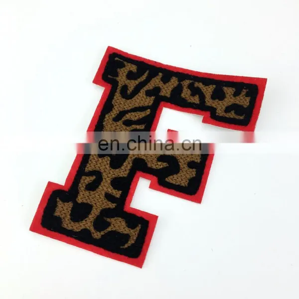 no Minimum Cheap Numbers Letters Custom Chenille Patches photo-2