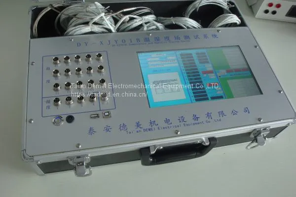 Portable Multi-Channel Temperature and Humidity Field Testing System photo-5