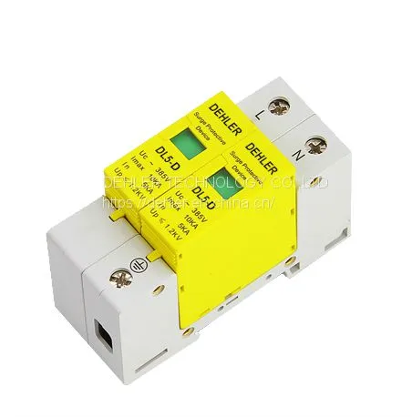 Dl-10ka-2p Home Lightning Protection Device Power Surge Lightning Protection Device Arrester photo-2