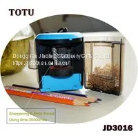 Portable USB Durable and Helical Blade Pencil Sharpener for Student Home Office School Classroom photo-4
